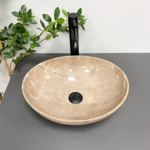 Умывальник VBI PRATO BRUSH SILVER WHITE накладной VBI-011407 фото