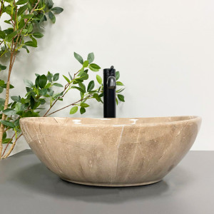 Умывальник VBI PRATO BRUSH SILVER WHITE накладной VBI-011407 фото