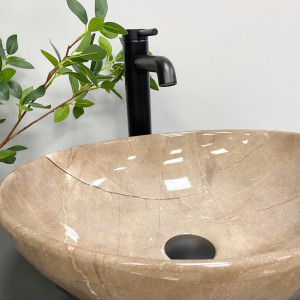 Умывальник VBI PRATO BRUSH SILVER WHITE накладной VBI-011407 фото