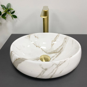 Умывальник VBI VENETO S LAVA накладной VBI-012808 фото