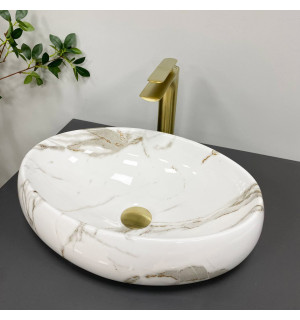 Умывальник VBI VENETO AIAX GLOSSY накладной VBI-012809 фото