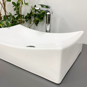 Умывальник VBI VIAREGGIO WHITE накладной VBI-016201 фото