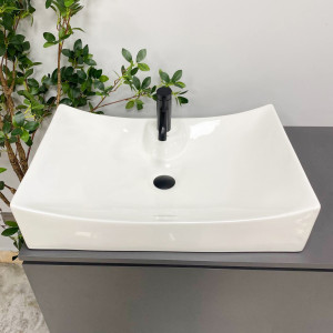 Умывальник VBI LUKKA TERAZZO GLOSSY напольный VBI-019009 фото