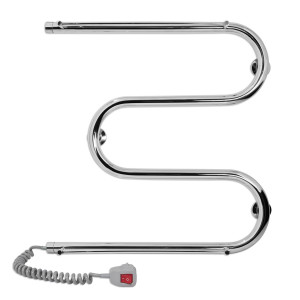 Электрический полотенцесушитель Laris Змеевик 25 РС3 500 х 500 Э подкл. слева фото