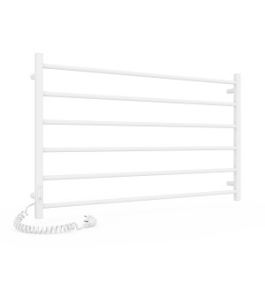 Электрический полотенцесушитель Laris Зебра Горизонт ЧК6 1000 х 600 Э подкл. 
слева R3 фото