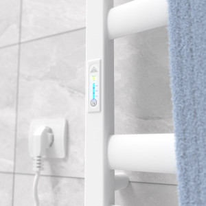 Электрический полотенцесушитель Laris Зебра Атлант ЧК8 500 х 900 Э подкл. справа R3 фото