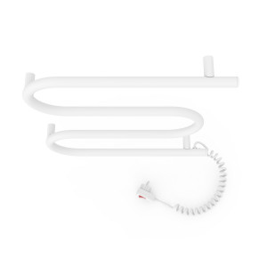 Электрический полотенцесушитель Laris Стандарт П5 500 х 660 с полкой Э подкл. слева фото