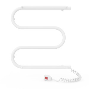 Электрический полотенцесушитель Laris Зебра Альфа ЧК8 500 х 800 Э подкл. справа R3 фото