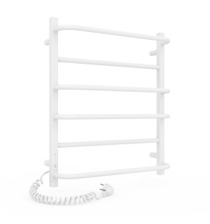 Электрический полотенцесушитель Laris Зебра Комфорт ЧК6 500 х 600 Э подкл. слева R3 фото