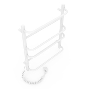 Электрический полотенцесушитель Laris Зебра Комфорт ЧК6 500 х 600 Э подкл. слева R3 фото