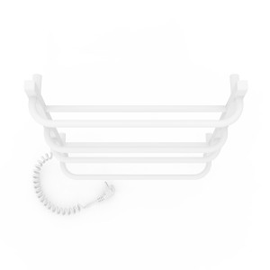 Электрический полотенцесушитель Laris Зебра Комфорт ЧК6 500 х 600 Э подкл. слева R3 фото