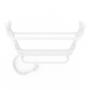 Электрический полотенцесушитель Laris Зебра Комфорт ЧК8 500 х 800 Э подкл. слева R3 фото