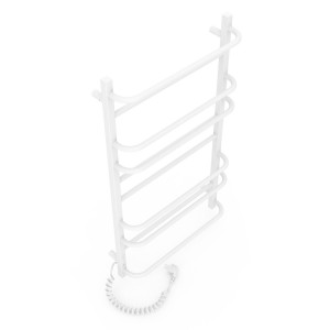 Электрический полотенцесушитель Laris Зебра Комфорт ЧК10 500 х 900 Э подкл. слева R3 фото