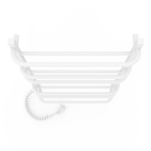 Электрический полотенцесушитель Laris Зебра Комфорт ЧК10 500 х 900 Э подкл. слева R3 фото