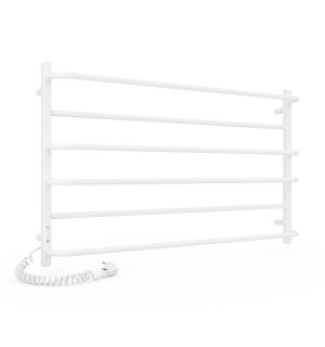 Электрический полотенцесушитель Laris Зебра Практик ЧК6 1000 х 600 Э подкл. 
слева R3 фото