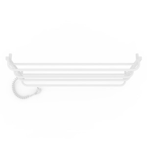 Электрический полотенцесушитель Laris Зебра Практик ЧК6 1000 х 600 Э подкл. 
слева R3 фото