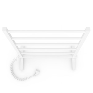 Электрический полотенцесушитель Laris Зебра Феличия ЧК6 500х700 Э подкл. универсальное R3 фото