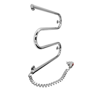 Электрический полотенцесушитель Laris Змеевик 25 РС3 400 х 500 Э подкл. слева фото