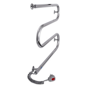 Электрический полотенцесушитель Laris Змеевик 25 РС3 600 х 500 Э подкл. слева фото