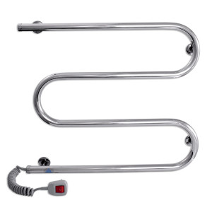 Электрический полотенцесушитель Laris Атлант Премиум П12 500 х 1200 Э подкл. слева фото