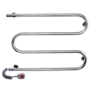 Электрический полотенцесушитель Laris Змеевик 25 РС3 700 х 500 Э подкл. слева фото