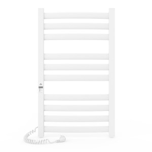 Электрический полотенцесушитель Laris Зебра Атлант Премиум ЧК10 500 х 900 Э подкл. слева фото