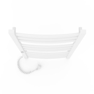 Электрический полотенцесушитель Laris Зебра Атлант Премиум ЧК10 500 х 900 Э подкл. слева фото