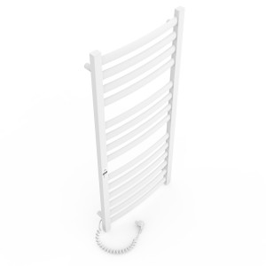 Электрический полотенцесушитель Laris Зебра Атлант Премиум ЧК14 500 х 1200 Э подкл. слева фото