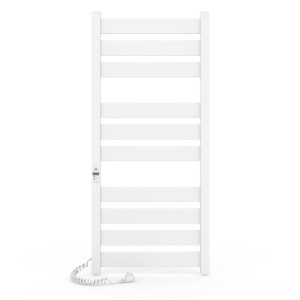 Электрический полотенцесушитель Laris Зебра Гефест Премиум ЧК10 500 х 1200 Э подкл. слева фото