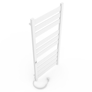 Электрический полотенцесушитель Laris Зебра Гефест Премиум ЧК10 500 х 1200 Э подкл. слева фото