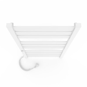 Электрический полотенцесушитель Laris Зебра Гефест Премиум ЧК10 500 х 1200 Э подкл. слева фото