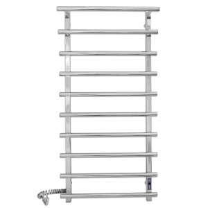 Электрический полотенцесушитель Laris Зебра Комфорт ЧК10 500 х 900 Э подкл. слева R3 фото