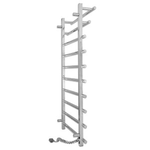 Электрический полотенцесушитель Laris Зебра Комфорт ЧК10 500 х 900 Э подкл. слева R3 фото