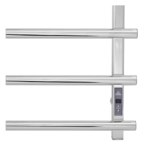 Электрический полотенцесушитель Laris Зебра Комфорт ЧК10 500 х 900 Э подкл. слева R3 фото