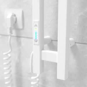 Электрический полотенцесушитель Laris Зебра Дуэт ЧК3 80 х 1200 Э подкл. слева R3 фото