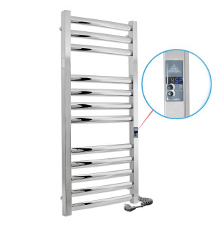 Электрический полотенцесушитель Laris Атлант Премиум П12 500 х 1200 Э подкл. справа фото