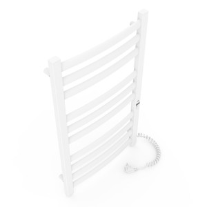 Электрический полотенцесушитель Laris Зебра Атлант Премиум ЧК10 500 х 900 Э подкл. справа фото