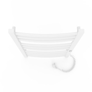 Электрический полотенцесушитель Laris Зебра Атлант Премиум ЧК10 500 х 900 Э подкл. справа фото