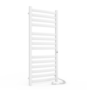 Электрический полотенцесушитель Laris Зебра Атлант Премиум ЧК14 500 х 1200 Э подкл. справа фото