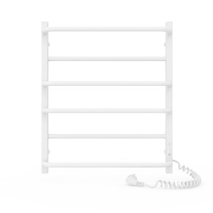 Электрический полотенцесушитель Laris Зебра Альфа ЧК8 500 х 800 Э подкл. слева R3 фото