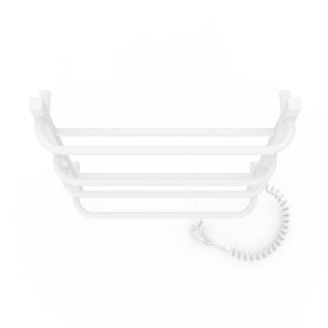 Электрический полотенцесушитель Laris Зебра Комфорт ЧК6 500 х 600 Э подкл. справа R3 фото