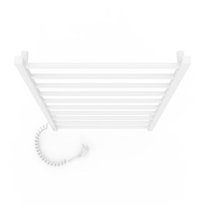 Электрический полотенцесушитель Laris Зебра Альфа ЧК6 400 х 600 Э подкл. слева R3 фото