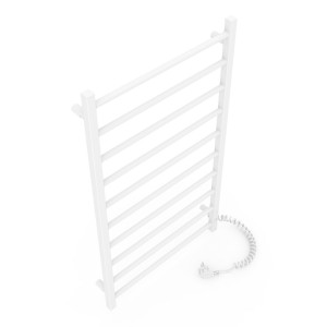 Электрический полотенцесушитель Laris Зебра Альфа ЧК10 500 х 900 Э подкл. справа R3 фото