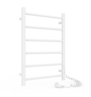 Электрический полотенцесушитель Laris Зебра Альфа ЧК6 400 х 600 Э подкл. справа R3 фото