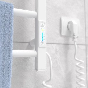 Электрический полотенцесушитель Laris Змеевик 25 РС3 600 х 500 Э подкл. слева фото