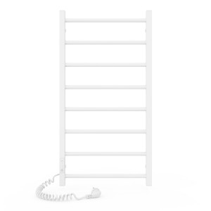 Электрический полотенцесушитель Laris Зебра Гефест Премиум ЧК10 500 х 1200 Э подкл. слева фото