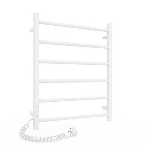 Электрический полотенцесушитель Laris Зебра Альфа ЧК6 500 х 600 Э подкл. слева R3 фото