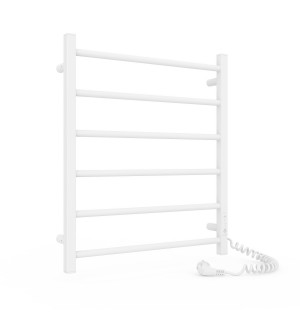 Электрический полотенцесушитель Laris Зебра Альфа ЧК6 500 х 600 Э подкл. справа R3 фото