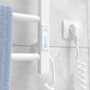 Электрический полотенцесушитель Laris Зебра Альфа ЧК8 400 х 800 Э подкл. справа R3 фото