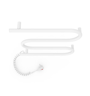 Электрический полотенцесушитель Laris Зебра Альфа ЧК10 500 х 900 Э подкл. справа R3 фото